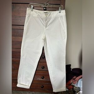 Vince White Chino Size 8  Have a little stretch -keep shape beautifully.